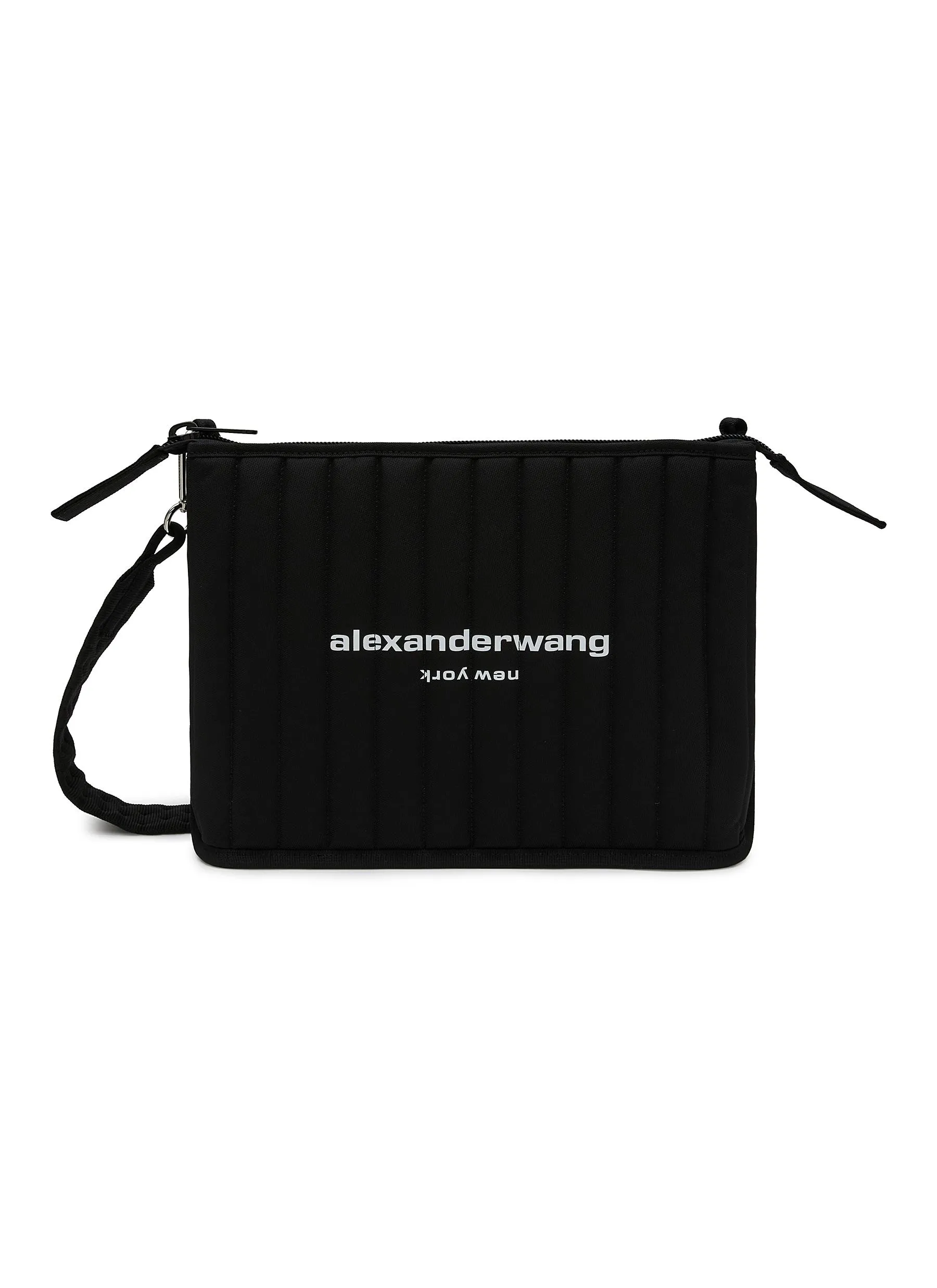 -----------ALEXANDERWANG  ---- ------------ ----Elite Tech Quilted Canvas Laptop Shoulder Bag --