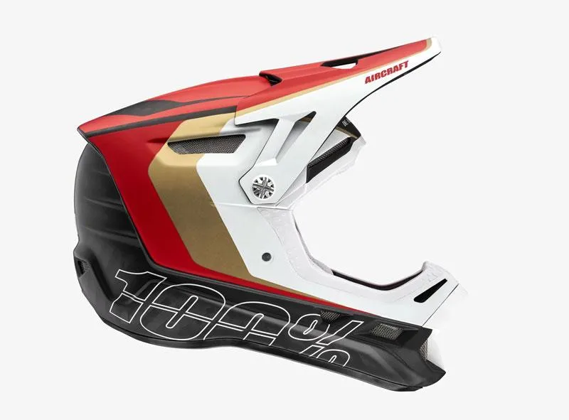 100% Aircraft MIPS DH Full Face Helmet - LTD Red