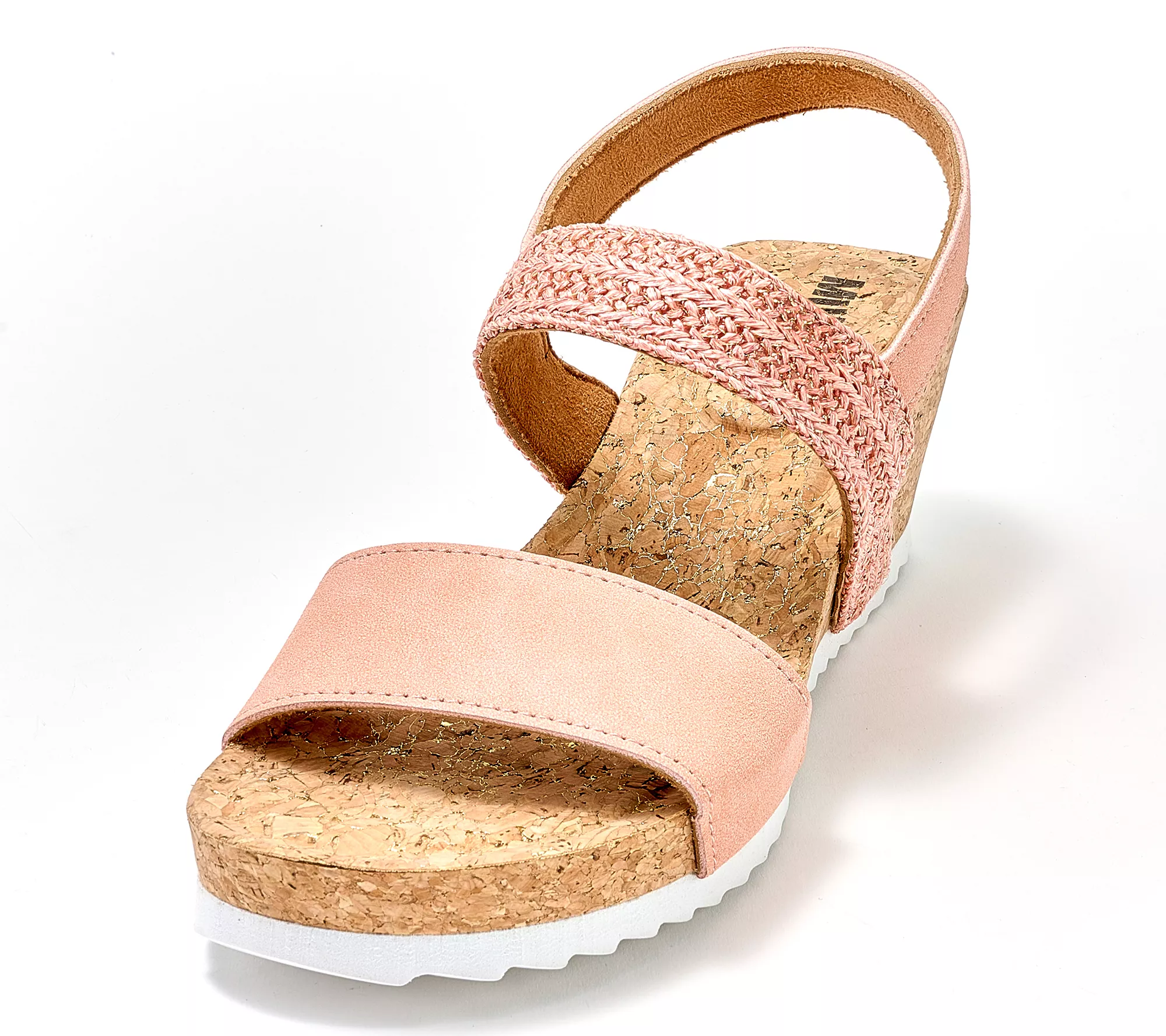 "As Is" Muk Luks Wedge Sandals - Wendy