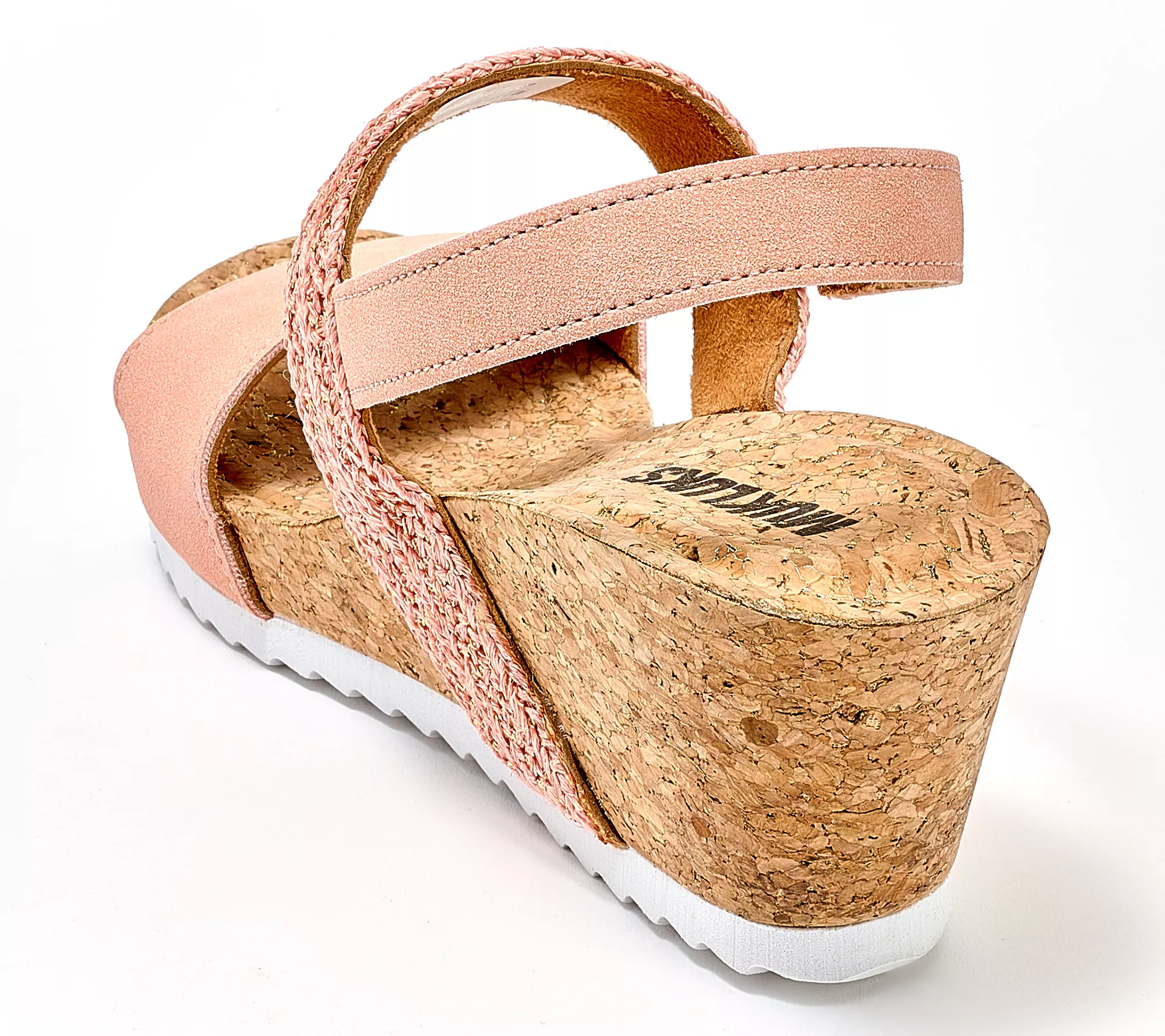 "As Is" Muk Luks Wedge Sandals - Wendy