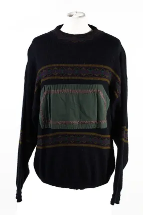 90s Retro Pullover Jumper Chewitt Multi M - Pepper Tree London