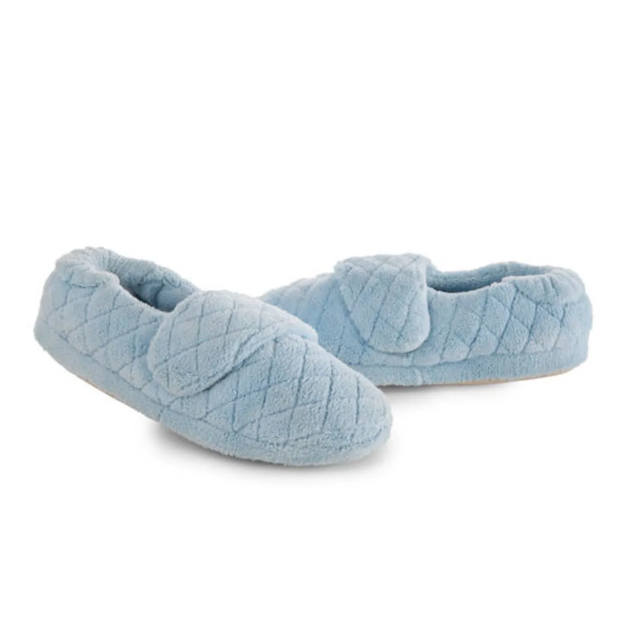 Acorn Women's Spa Wrap Slipper - Powder Blue (Wide Width)