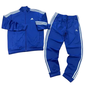 Adidas MEN’S 3STRIPE TRICOT TRACKSUIT- SEMI LUCID BLUE