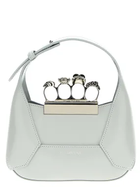 Alexander McQueen    Alexander Mcqueen 'The Jewelled Hobo Mini' Handbag