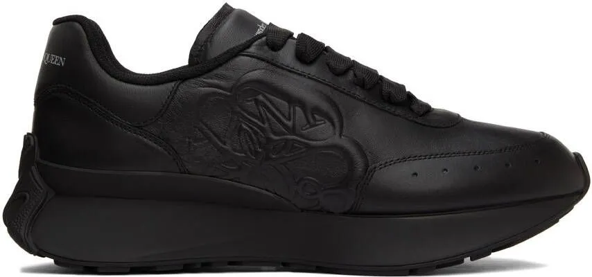 Alexander McQueen Black Sprint Runner Sneakers