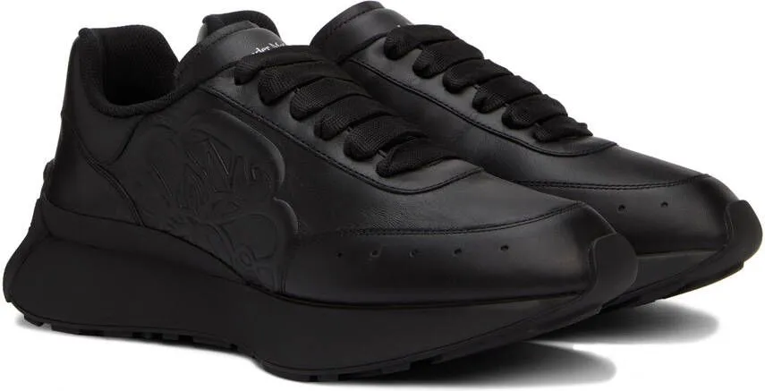 Alexander McQueen Black Sprint Runner Sneakers