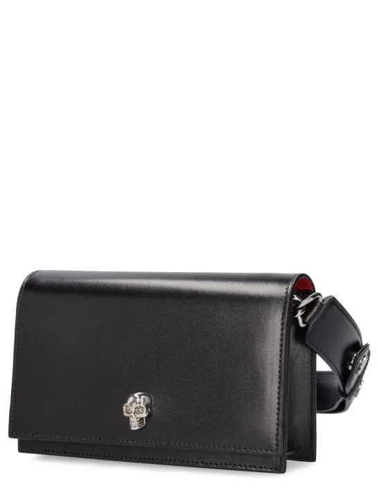 Alexander McQueen   Small Skull leather shoulder bag 