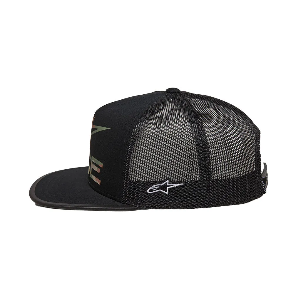 Alpinestars - Ride 4.0 Black Camo Trucker Hat