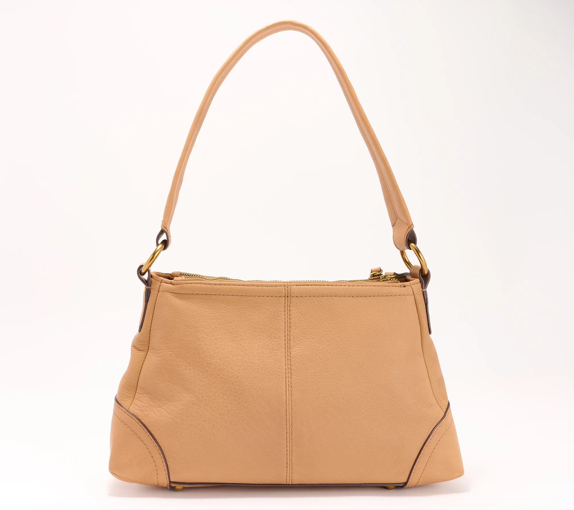 American Leather Co. Becket Triple Entry Shoulder Bag