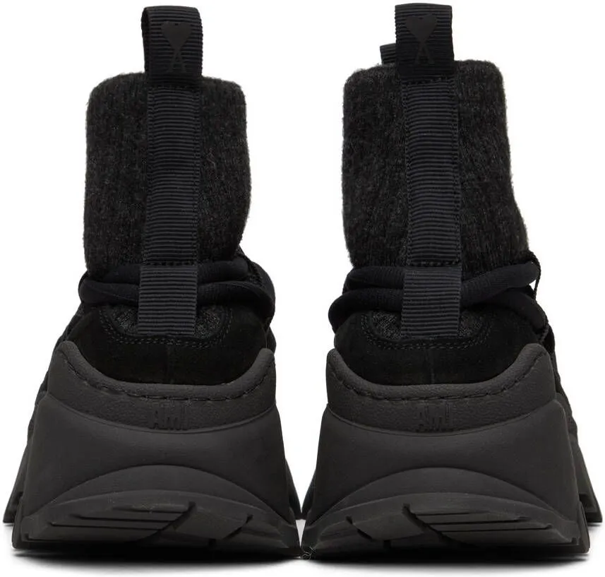 AMI Alexandre Mattiussi Black Otto Sneakers