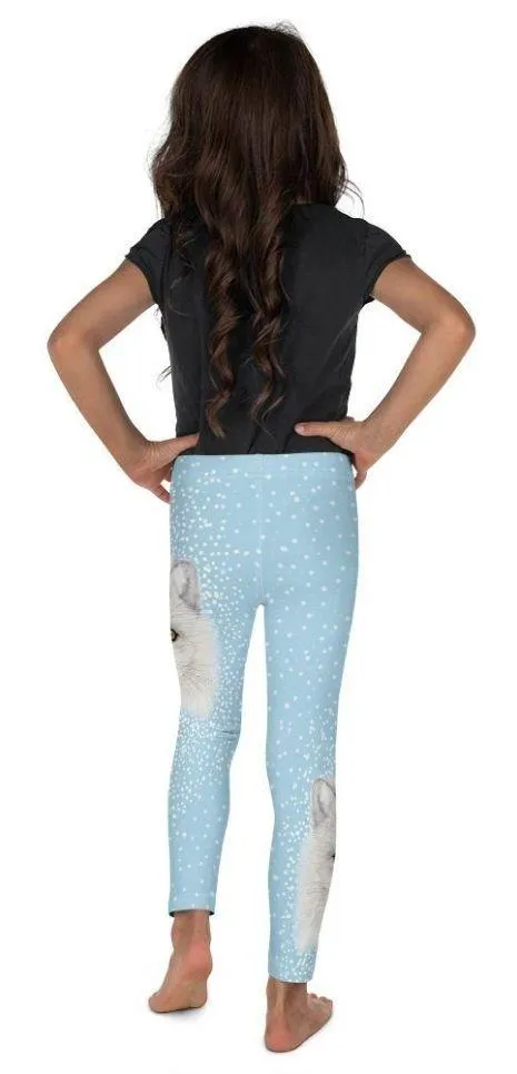 Arctic Fox Dog Kid's Leggings