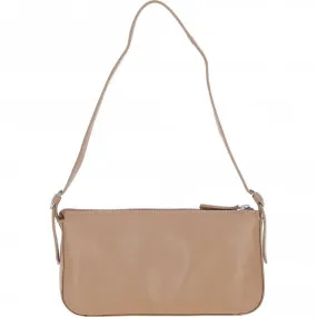 Ashwood Leather Plain Shoulder Bag Tan: LB-6278