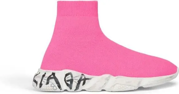 Balenciaga Kids Speed 2.0 sneakers Pink