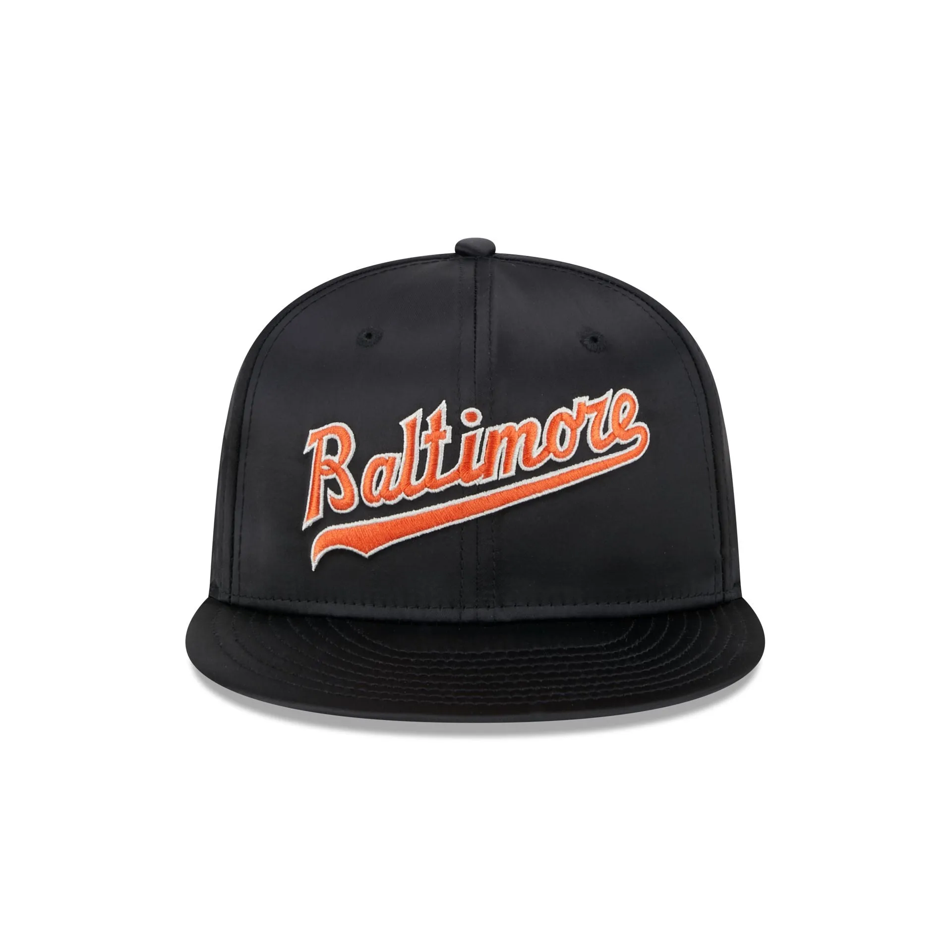 Baltimore Orioles Satin Script 9FIFTY Snapback Hat