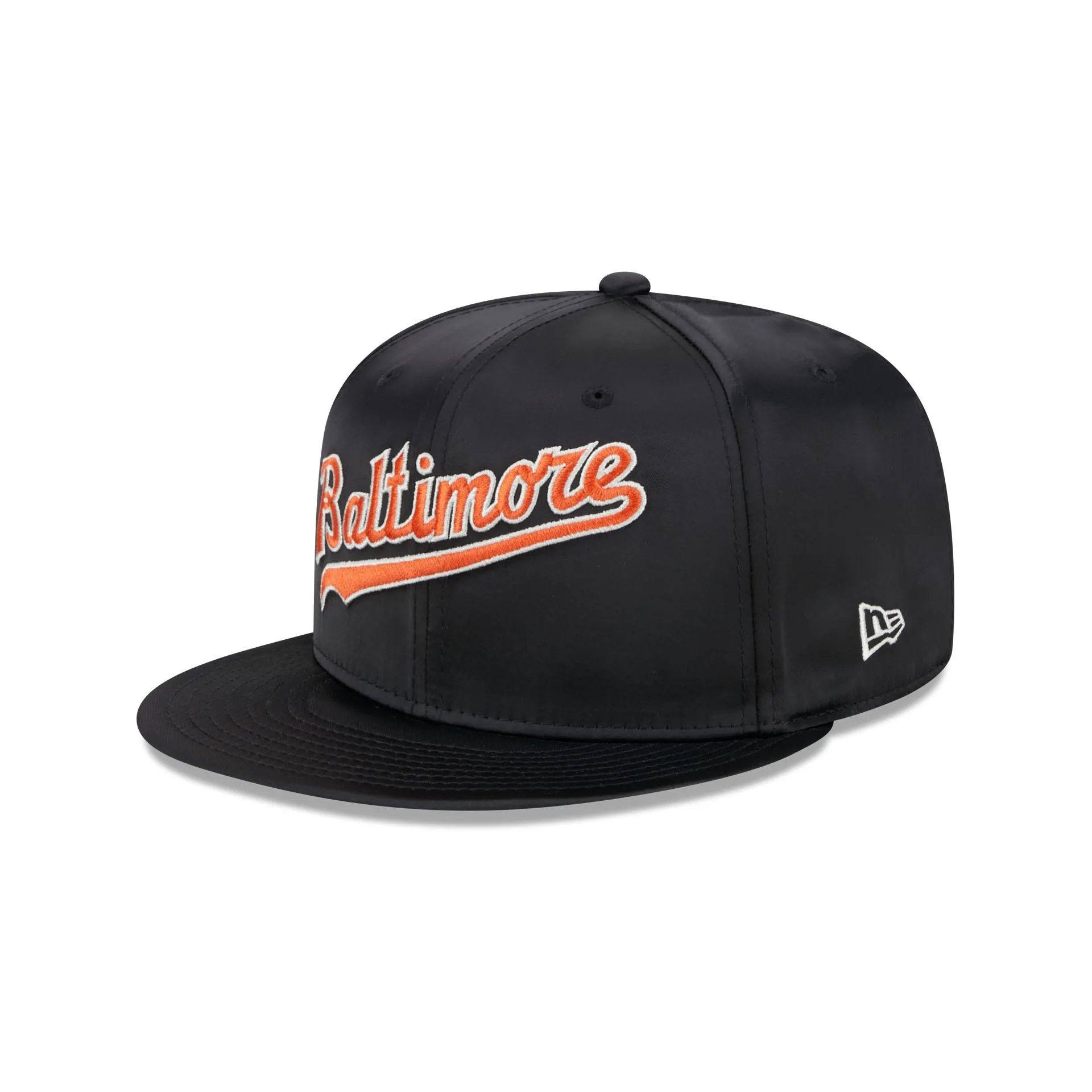 Baltimore Orioles Satin Script 9FIFTY Snapback Hat