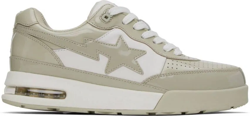 BAPE Beige ROAD STA #2 M1 Sneakers