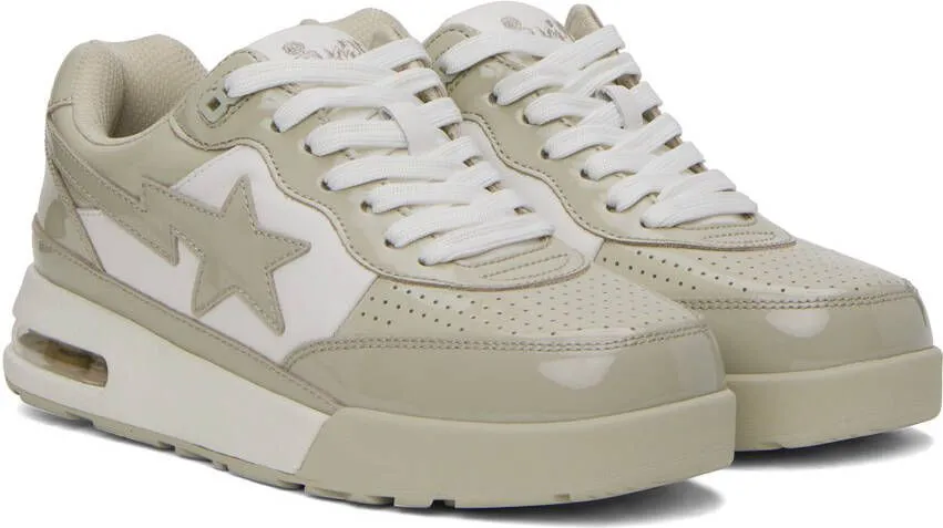 BAPE Beige ROAD STA #2 M1 Sneakers