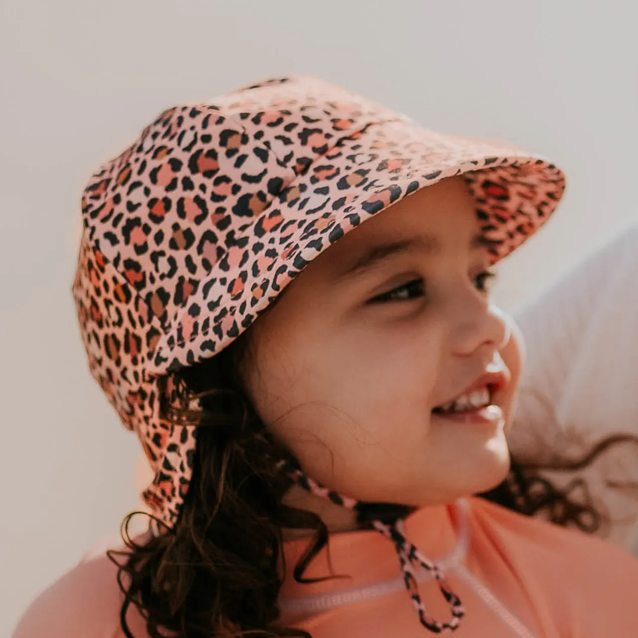 Bedhead Kids Swim Legionnaire Hat | Leopard