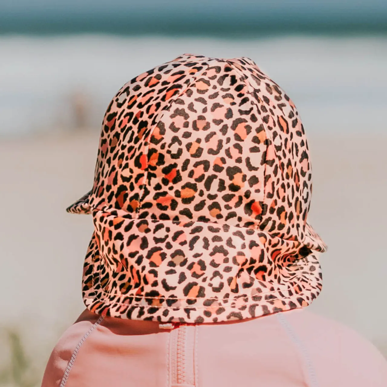 Bedhead Kids Swim Legionnaire Hat | Leopard