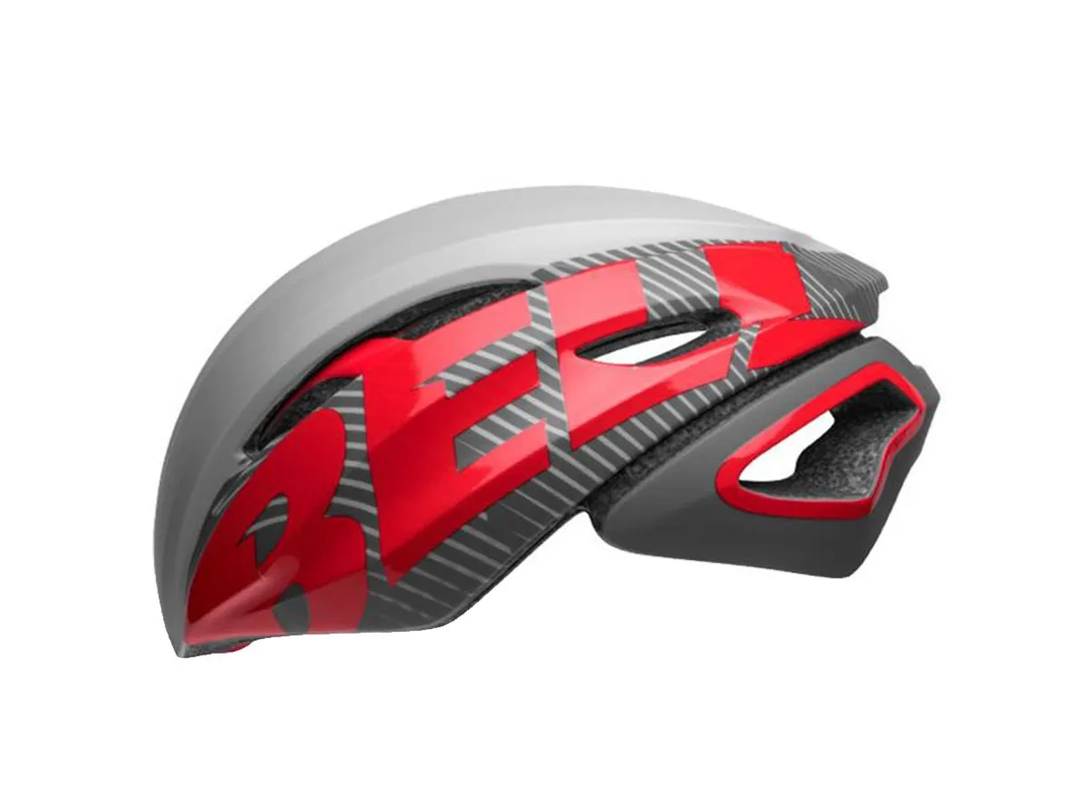 Bell Z20 Aero MIPS Road Helmet - Matt Gloss Dark Gray-Crimson - 2019