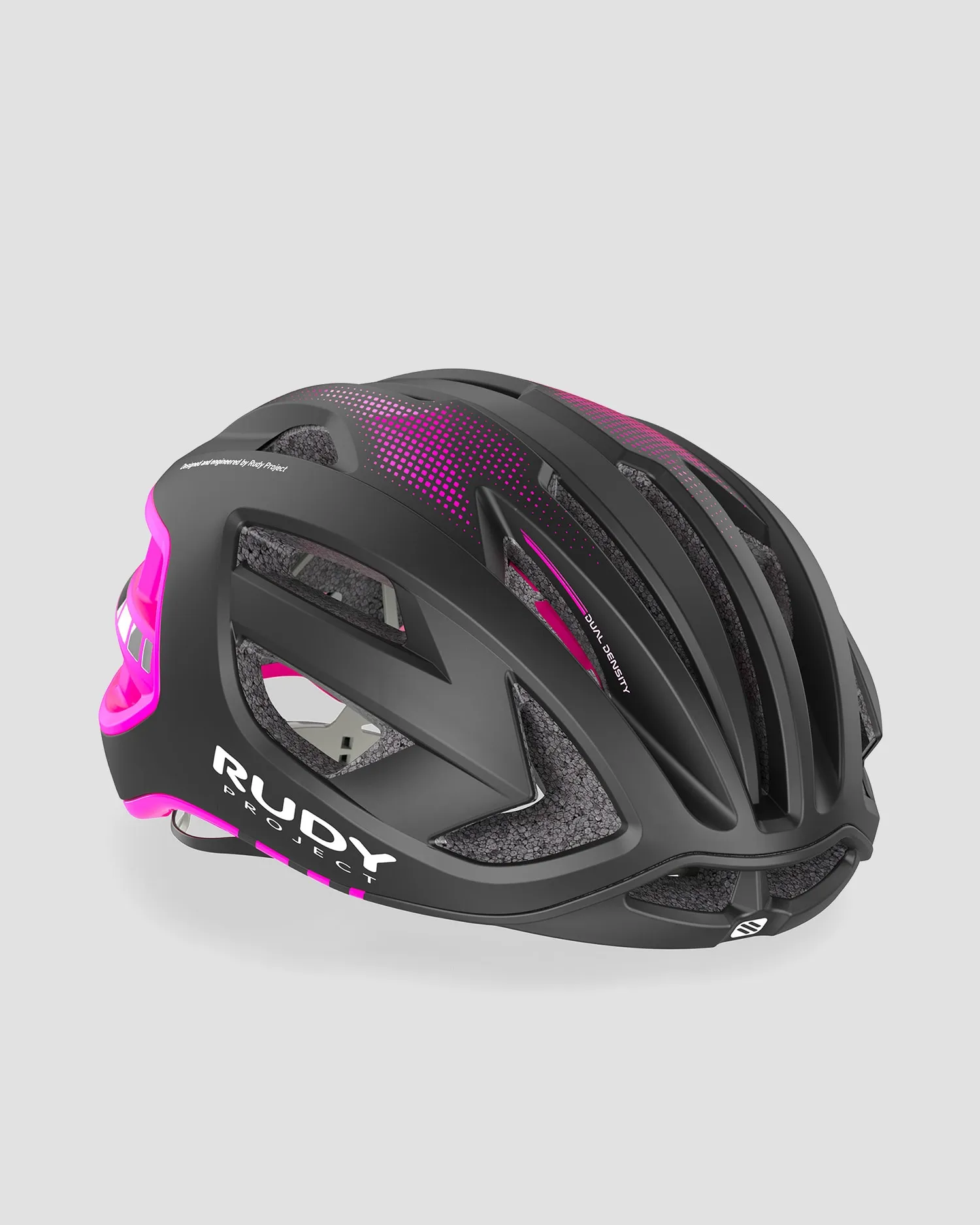 Black and pink cycling helmet Rudy Project Egos hl78014-nd