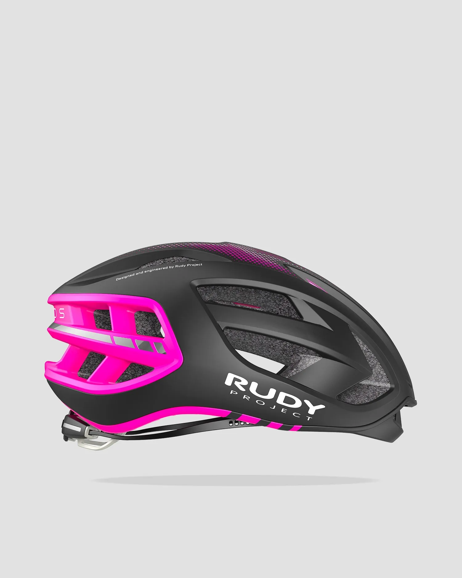 Black and pink cycling helmet Rudy Project Egos hl78014-nd