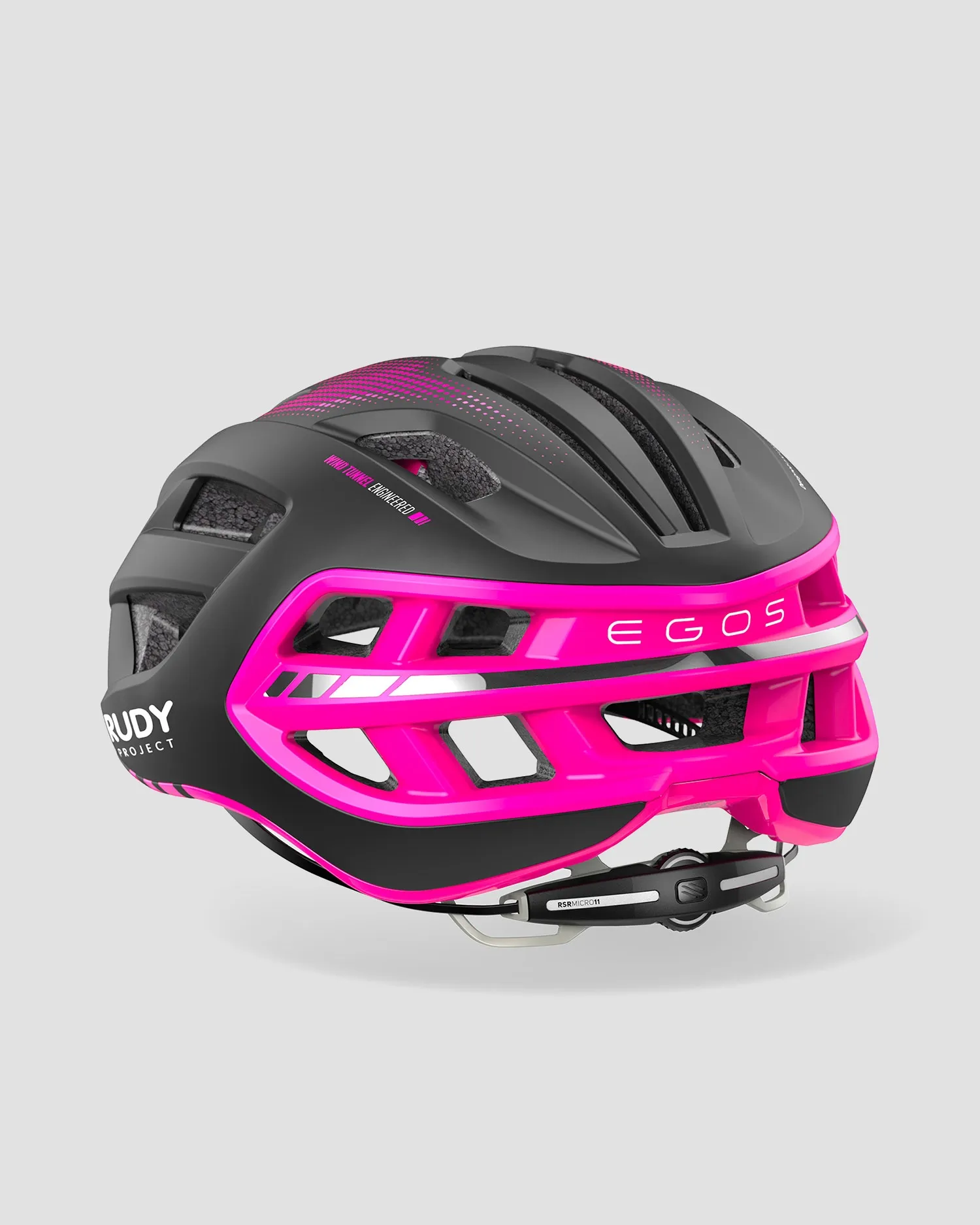 Black and pink cycling helmet Rudy Project Egos hl78014-nd