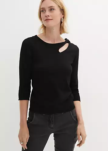 bonprix Cut-Out Jumper | Grattan