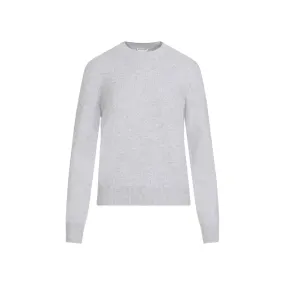 BOTTEGA VENETA Luxurious Grey Cashmere Pullover for Women - SS24 Collection