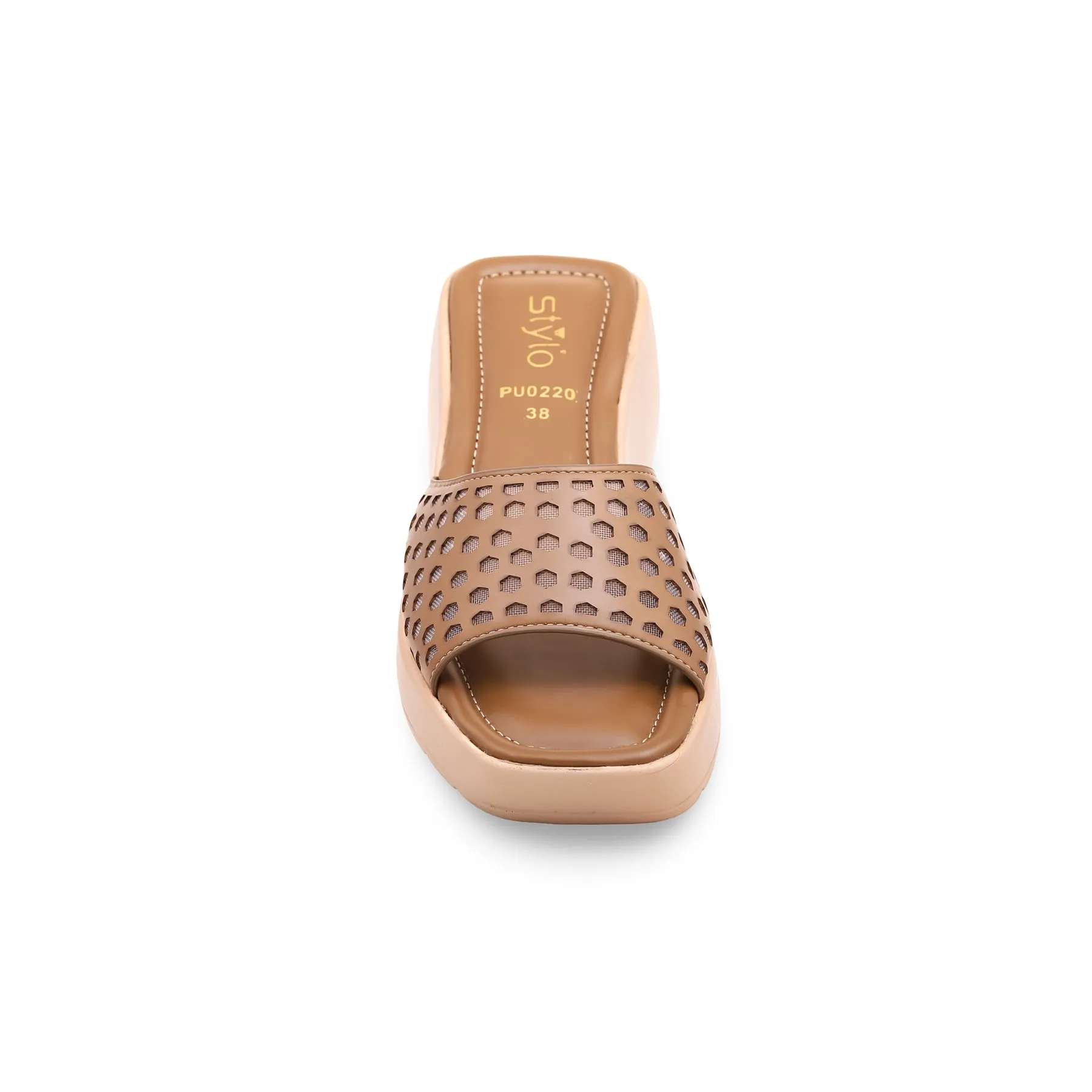 Brown Formal Slipper PU0220