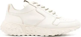 Buttero lace-up leather sneakers White