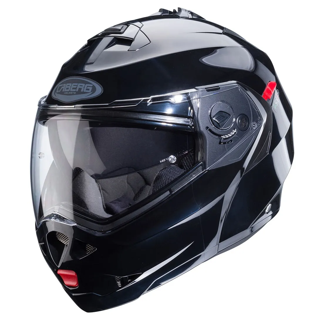 Caberg Duke X Plain Helmet - Smart Black