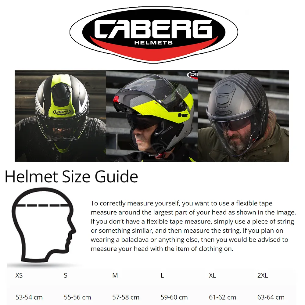 Caberg Duke X Plain Helmet - Smart Black