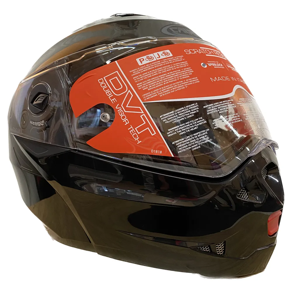 Caberg Duke X Plain Helmet - Smart Black