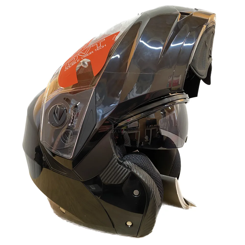 Caberg Duke X Plain Helmet - Smart Black