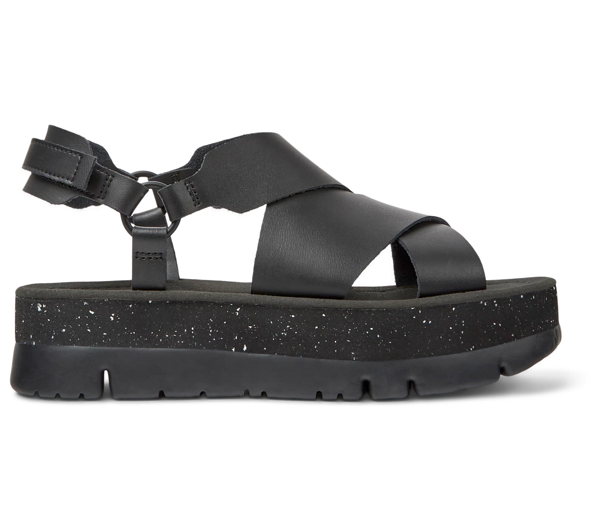 Camper Women's Leather Unique Summer Sandals - Oruga Up