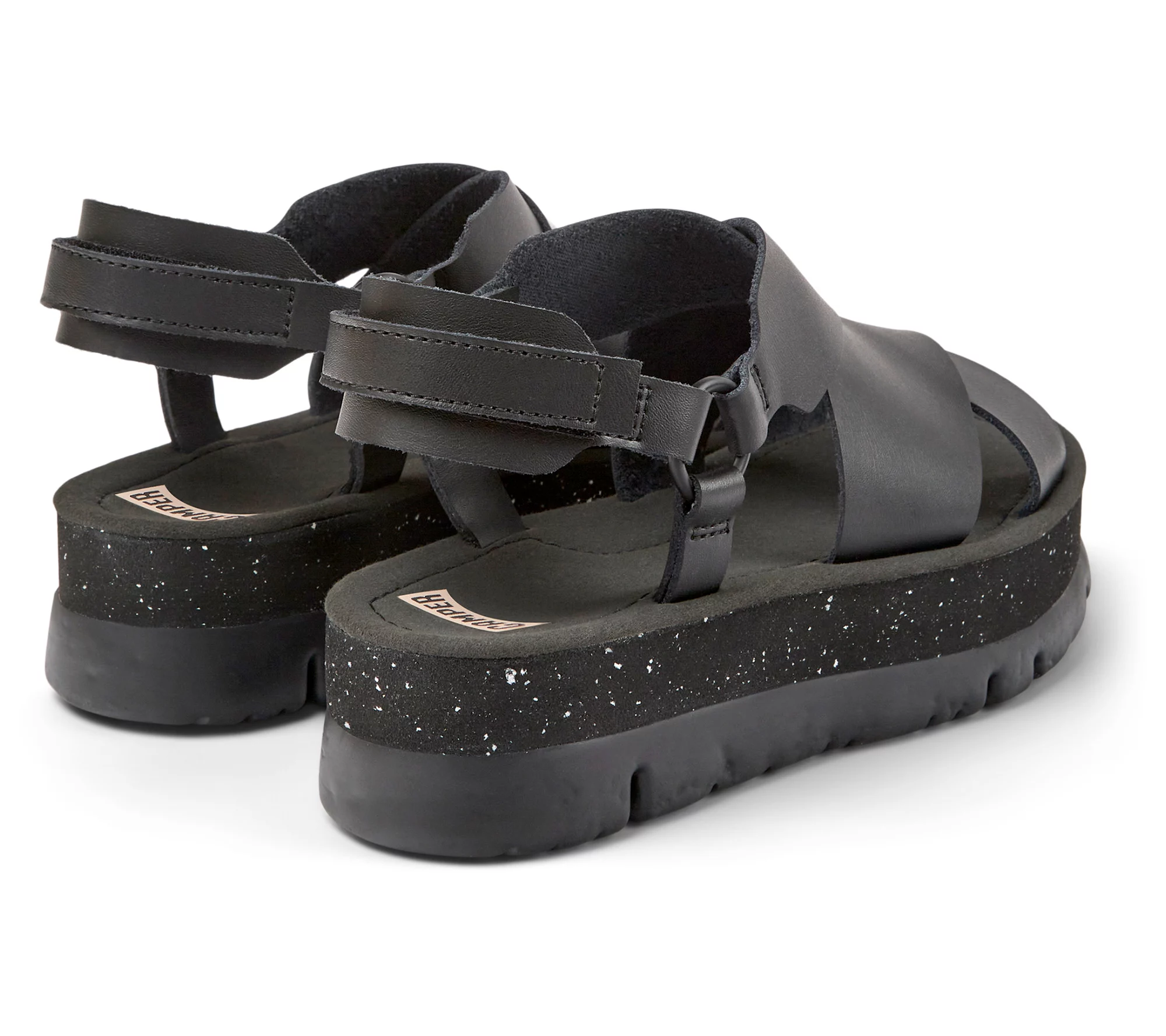 Camper Women's Leather Unique Summer Sandals - Oruga Up