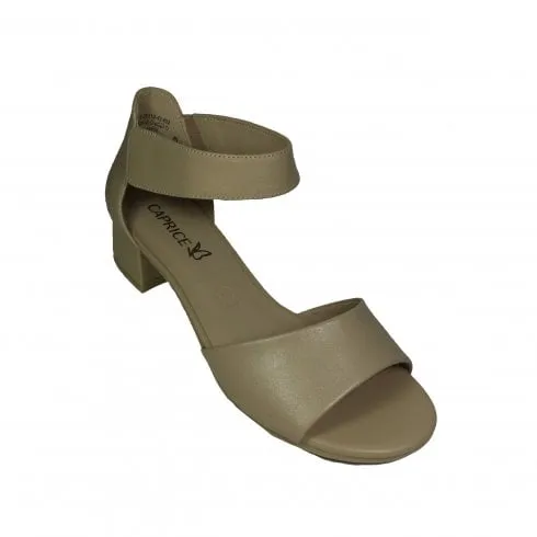 Caprice 28212 42 402 | Beige Nappa | Womens Smart Sandals