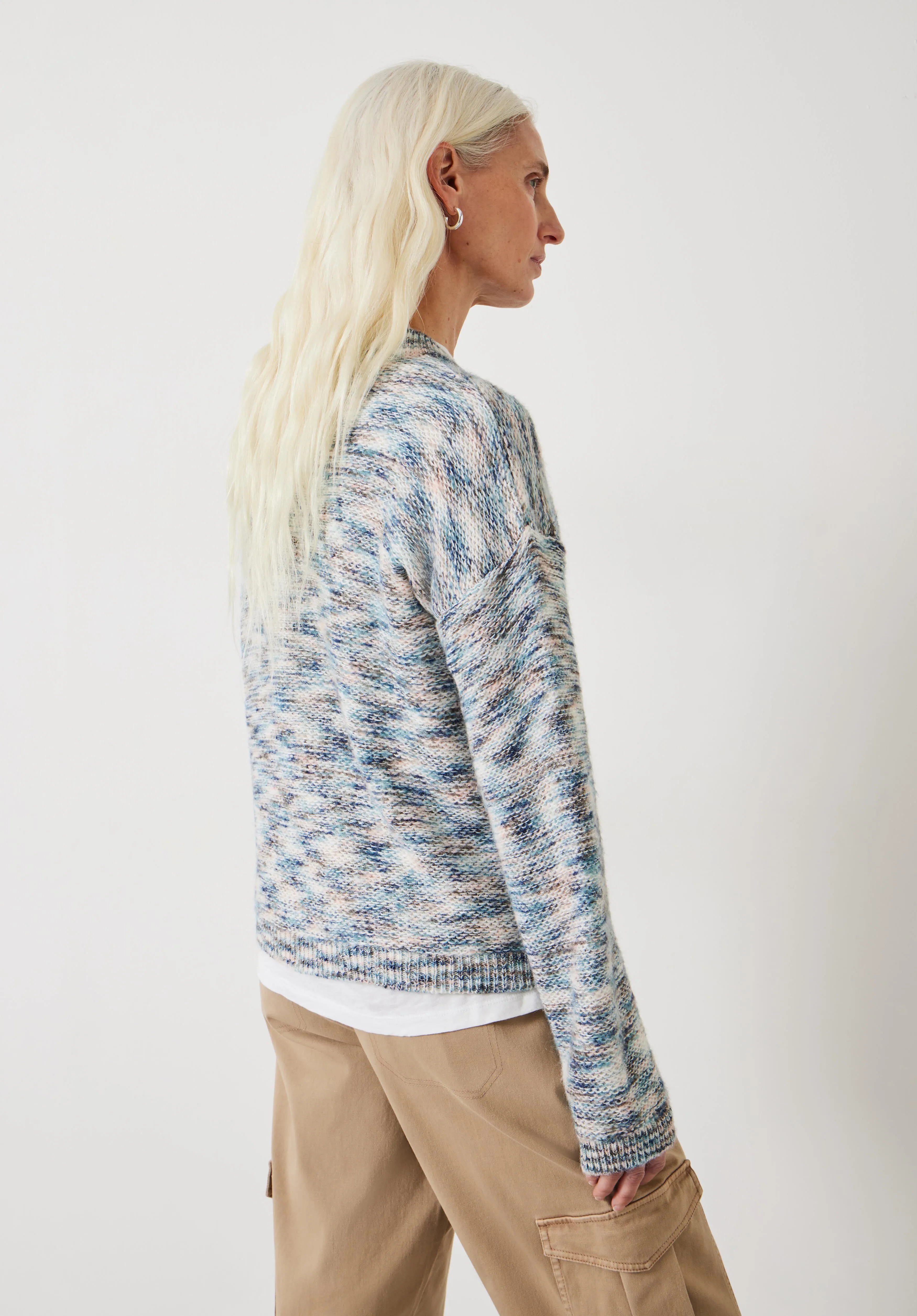 Cece Relaxed Drop Shoulder Jumper