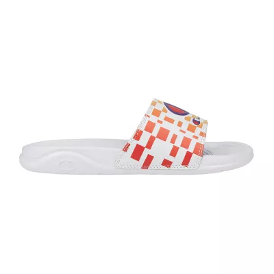 Champion Little & Big  Girls Mega Graph Slide Sandals