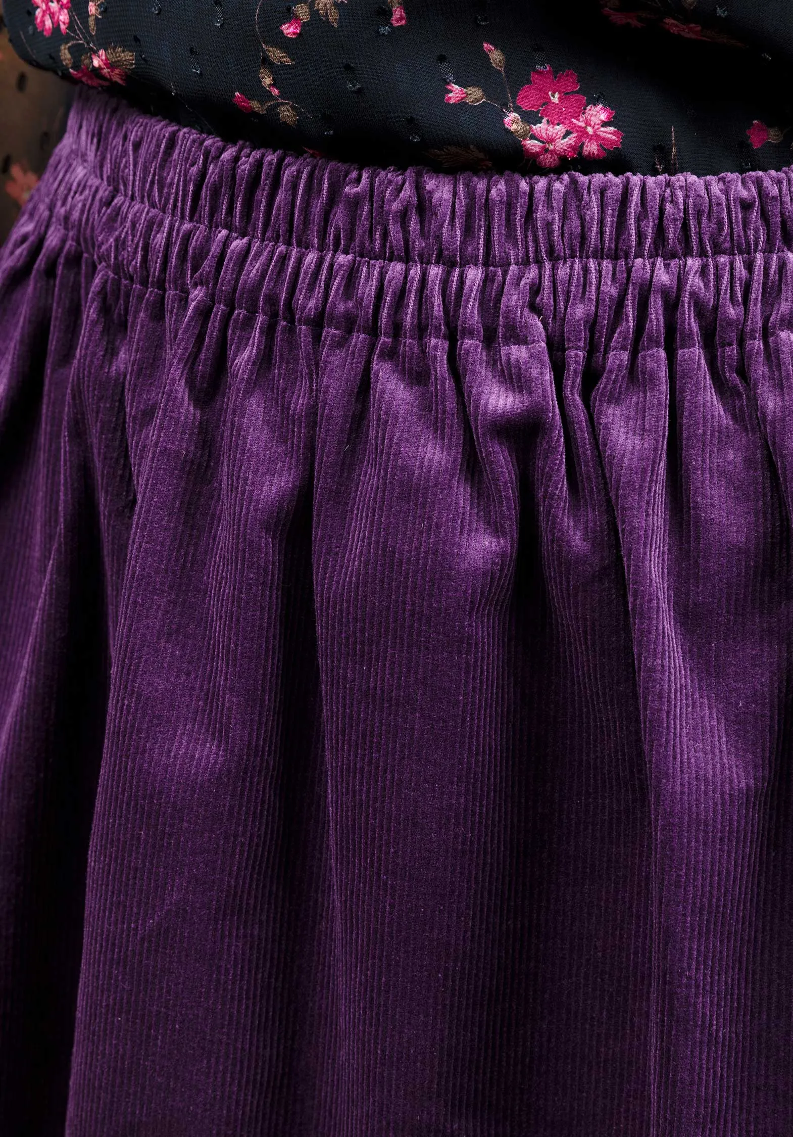     CLEMENCE     Skirt 560 Purple