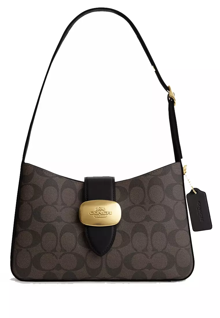 Coach COACH Women Eliza Shoulder Bag In Signature Canvas