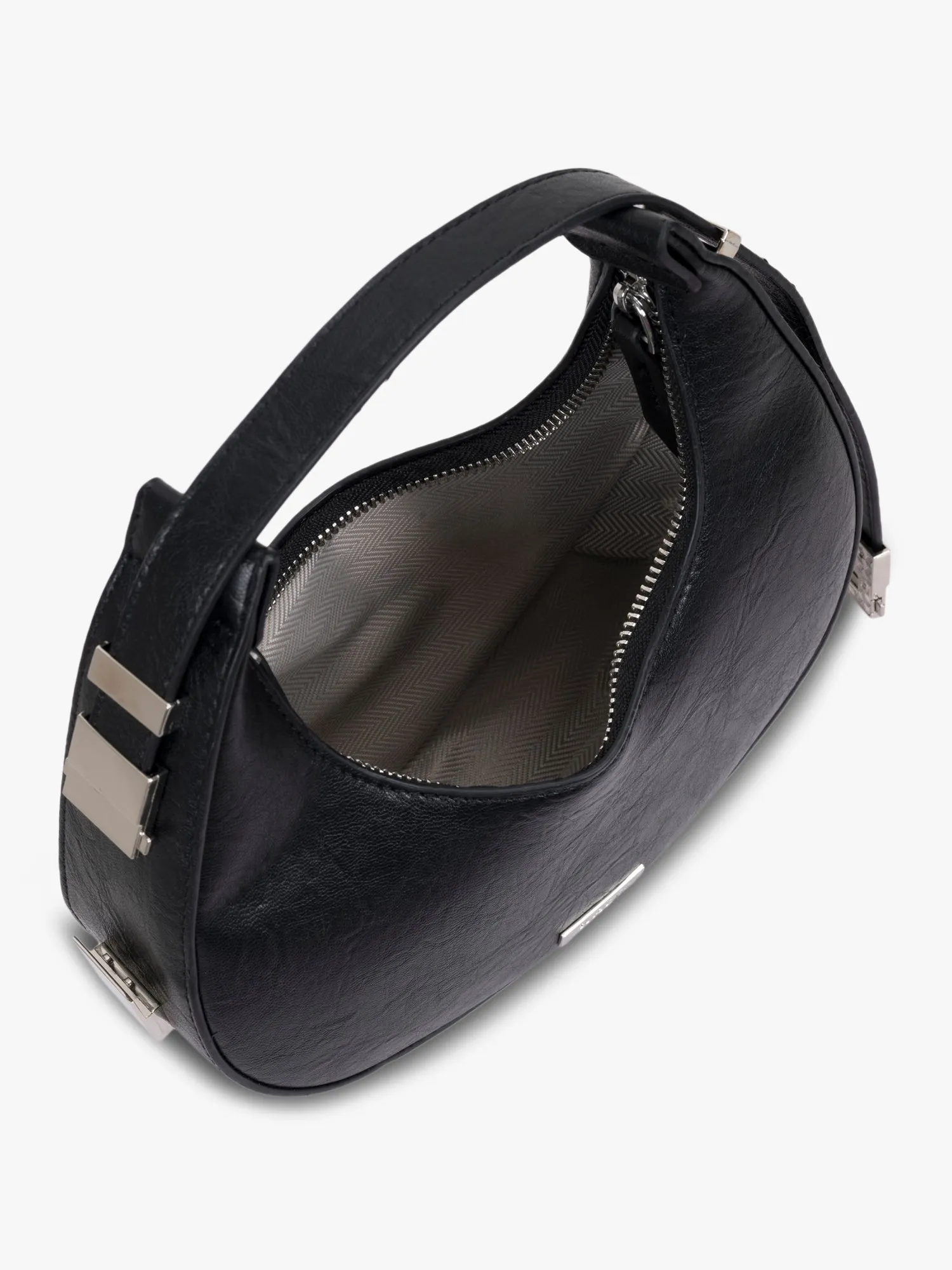 CRESCENT SOLID HANDBAG