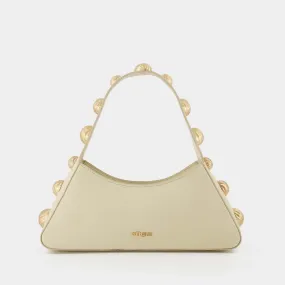 Cult Gaia  Bijan Shoulder Hobo Bag - Cult Gaia - Cream - Leather