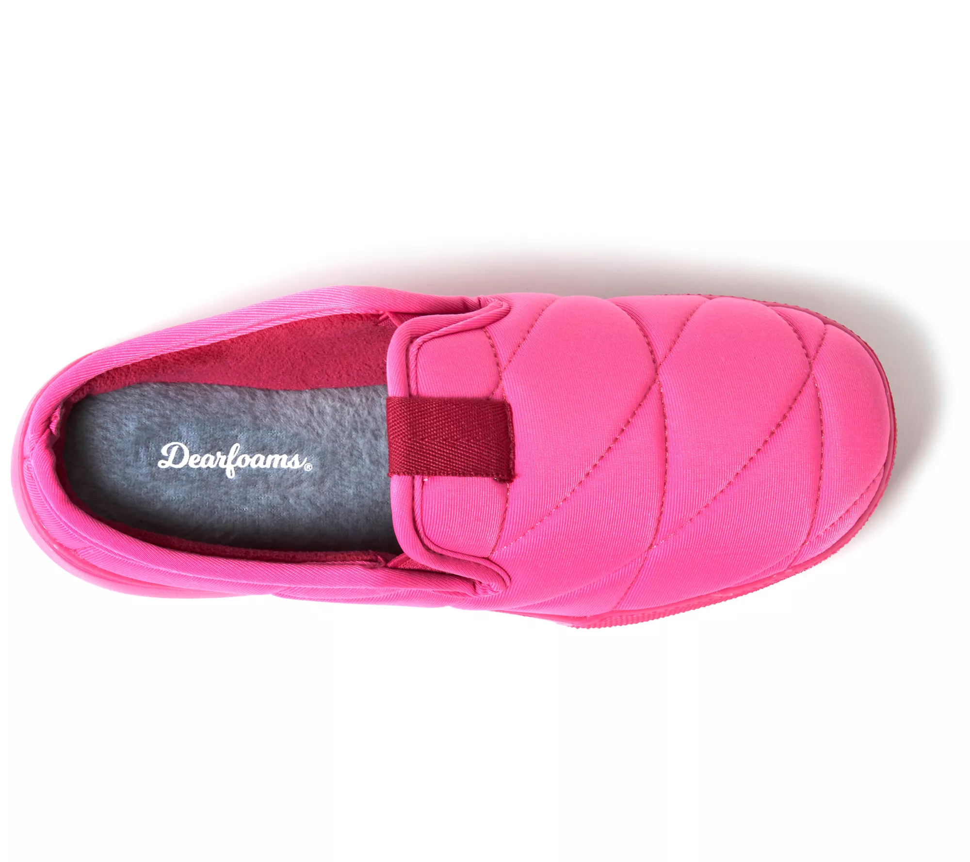 Dearfoams Women's Water-Friendly Lightweight Cl og Slipper