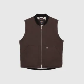 Dickies Duck Canvas Vest - Dark Brown