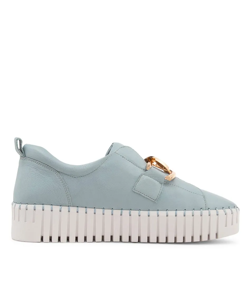 DJANGO & JULIETTE Bage Denim Leather Sneakers Ws