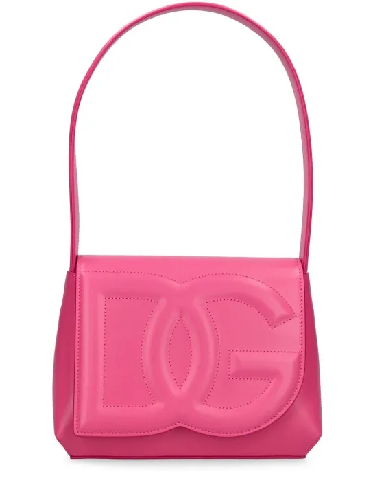 Dolce&Gabbana   Logo leather shoulder bag 