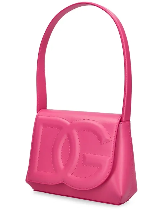 Dolce&Gabbana   Logo leather shoulder bag 