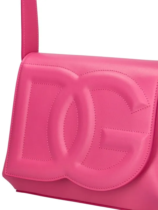 Dolce&Gabbana   Logo leather shoulder bag 